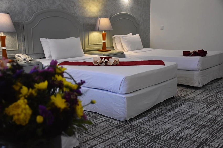 اتاق هتل بزرگ ارم کیش